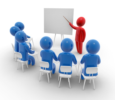 Visuel d'un groupe de formation