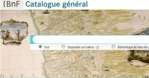 Visuel sur BnF catalogue général