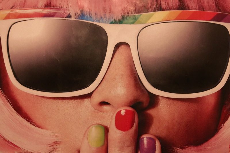 Portrait d'une femme avec lunettes